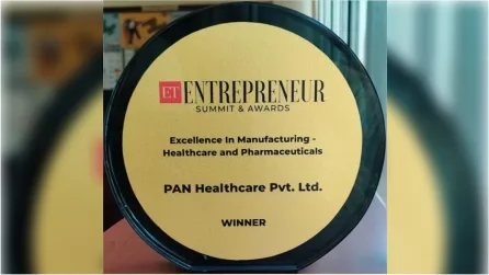PAN Health Wins ‘Excellence in Manufacturing – Healthcare & Pharmaceuticals’ at ET Entrepreneur Awards 2026